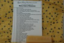 1 oz. of 100% Pure Beeswax