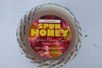 1 lb. Cinnamon Spun honey