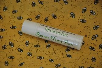 Our spearmint lip balm